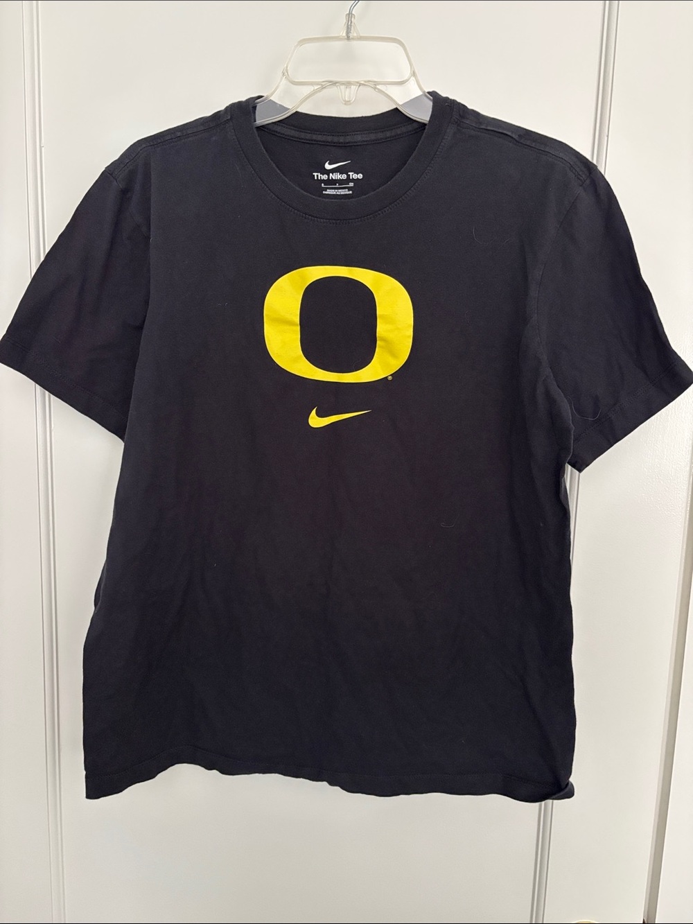 Nike Black Short Sleeve Oregon 'O' Tee